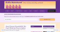 Desktop Screenshot of gagasisterhood.com
