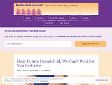 Tablet Screenshot of gagasisterhood.com